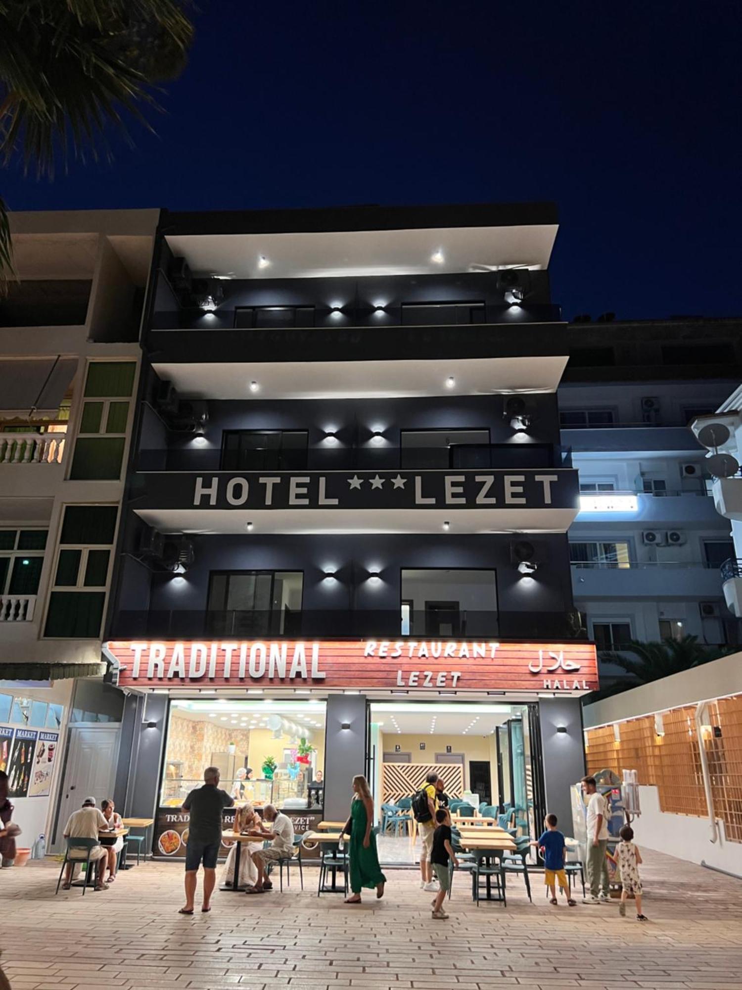 Lezet Hotel Sarande Exterior photo